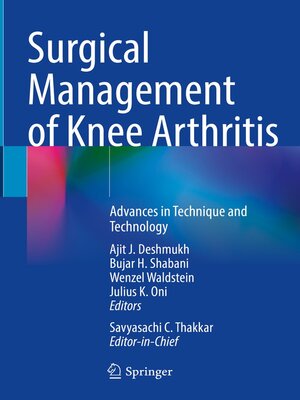 cover image of Surgical Management of Knee Arthritis